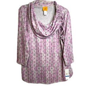 Ruby Road Adjustable Cowl Neck Top X LARGE (1123)